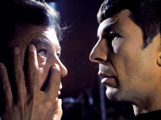 Two people in an intense close-up shot during dramatic scene.