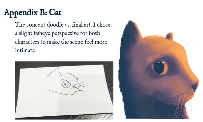 Fun behind-the-scenes info you can find in the design document.